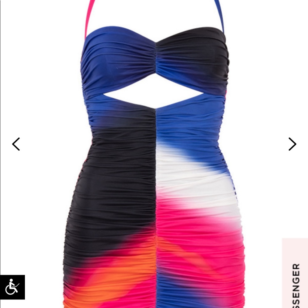 House of CB multi colored dress